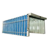 可節(jié)省噴漆空間的移動(dòng)伸縮式噴漆房