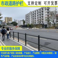 韶關(guān)馬路噴塑防撞欄桿 江門人行道德式隔離欄 城市文化道路護(hù)欄