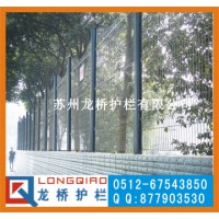張家港企業(yè)圍墻護(hù)欄網(wǎng) 鋼絲網(wǎng)圍欄網(wǎng) 噴塑桃型柱網(wǎng)片護(hù)欄網(wǎng)